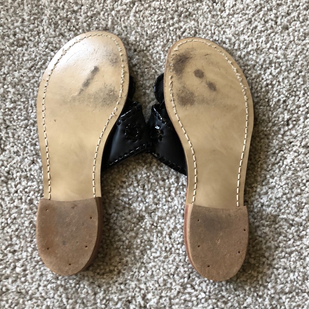 Jack Rogers Black Navajo Sandals - Picture 3 of 3